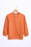 Boys HRD Stitch R-Neck Sweatshirt BS03 - Rust