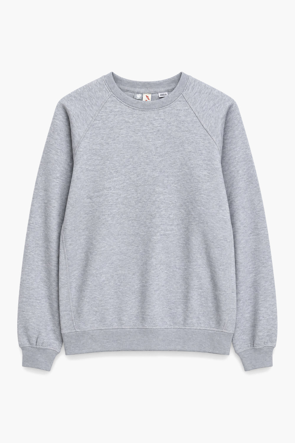 Men Branded Fleece Sweatshirt - L/Grey