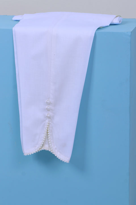 Women's Eastern Cotton Trouser SWT48 - White