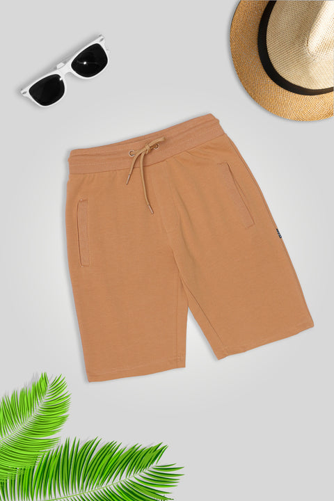 Boy 2X2 Rib Pockets Short BS13 - Rust