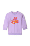 Girls Branded Graphic Sweatshirt - Purple