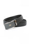 Men Leather Belt Automatic Buckle - Black