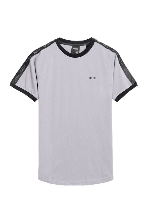 Men Branded Tee - Ice Grey