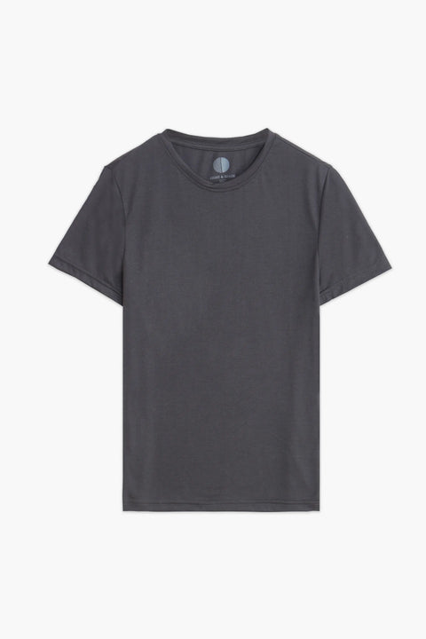Men Branded R-Neck Tee - Grey