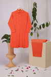 Women's Eastern Lawn 2-Piece Suit SW23-108 - Orange
