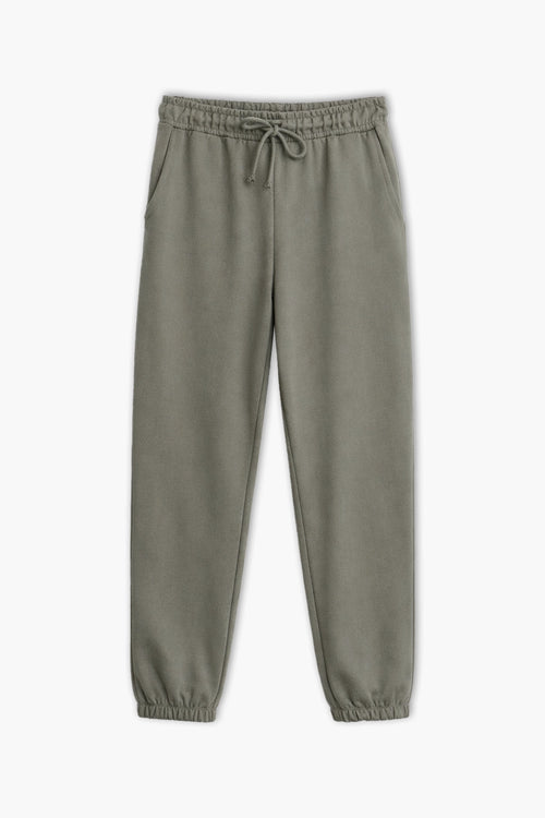 Women MO Branded Trouser - Green