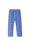 Men Checkered Loungewear Pajama SAMMLP-11 - Blue And Green