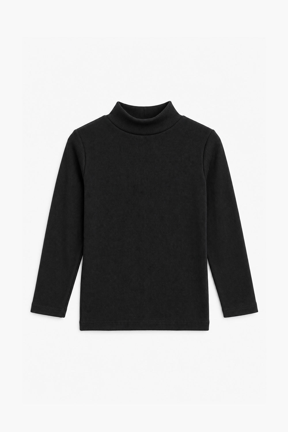 Boys Branded High Neck - Black
