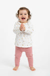 Girls Branded Graphic T-Shirt F/S - White