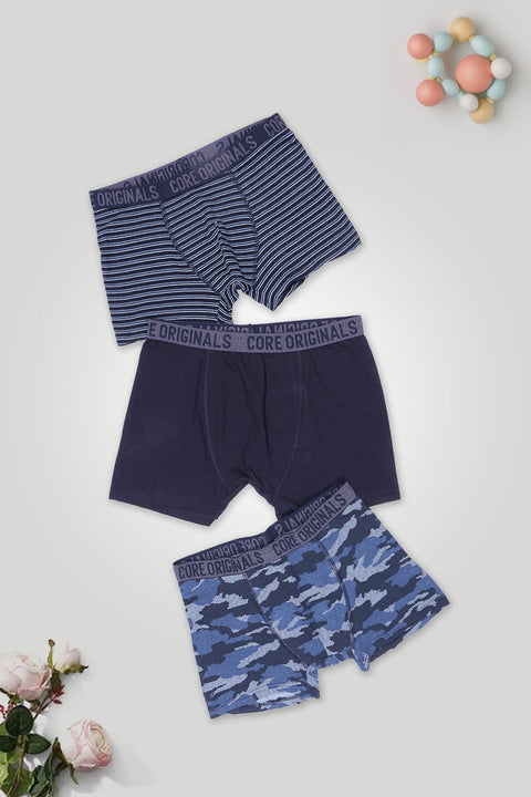 Boy Boxer Shorts Pack of 3 (Assorted)