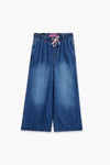 Denim Wide Leg Pant
