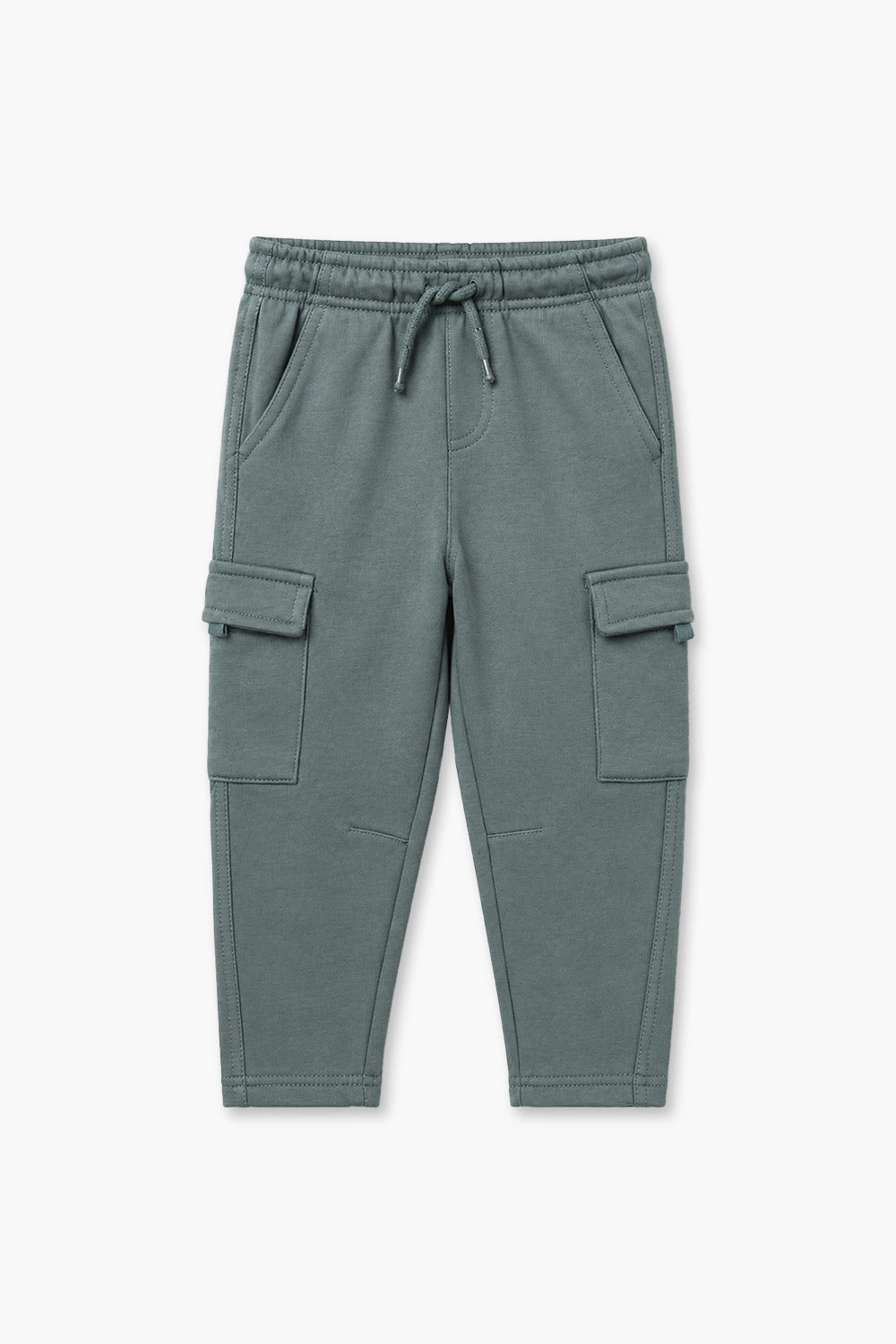 Boys Branded Cargo Pajama  - Army Green