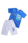 Boys Graphic 2-Piece Suit A-17752 - Blue