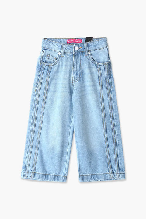 Denim Wide Leg Pant