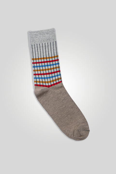 Men printed Long Socks - Multi