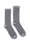 Men Lining Long Socks - Grey & White