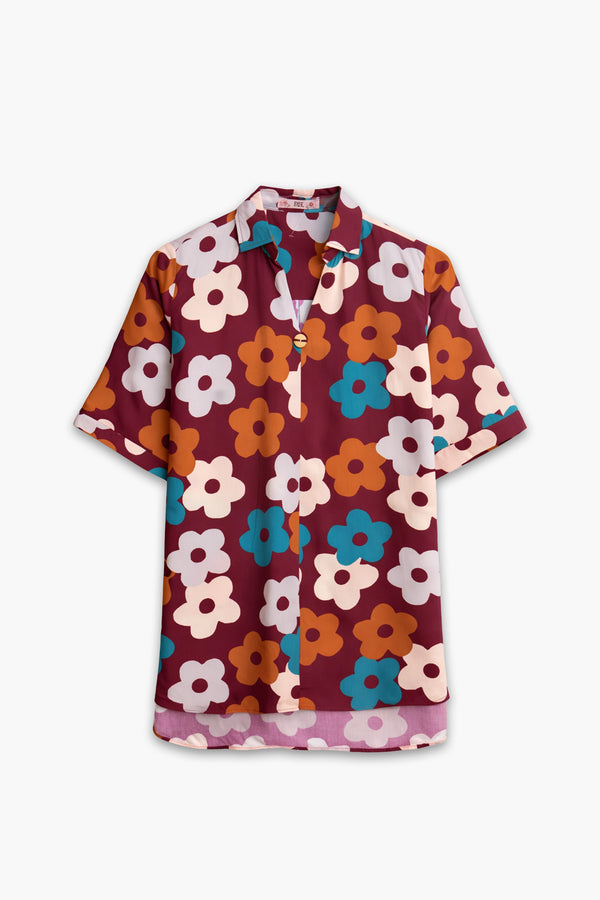 Coat Collar Top