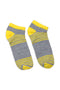 Men's Ankle Socks - Yellow & Grey