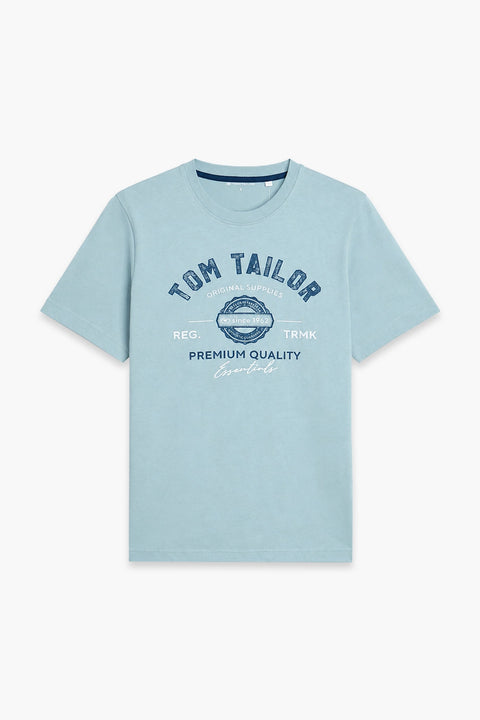 Men Branded Graphic T-Shirt - L/Green