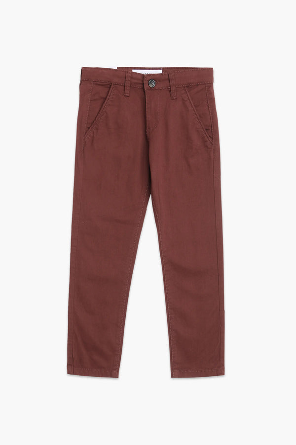 Boy Chino Pant (Brand: Guess) - Maroon