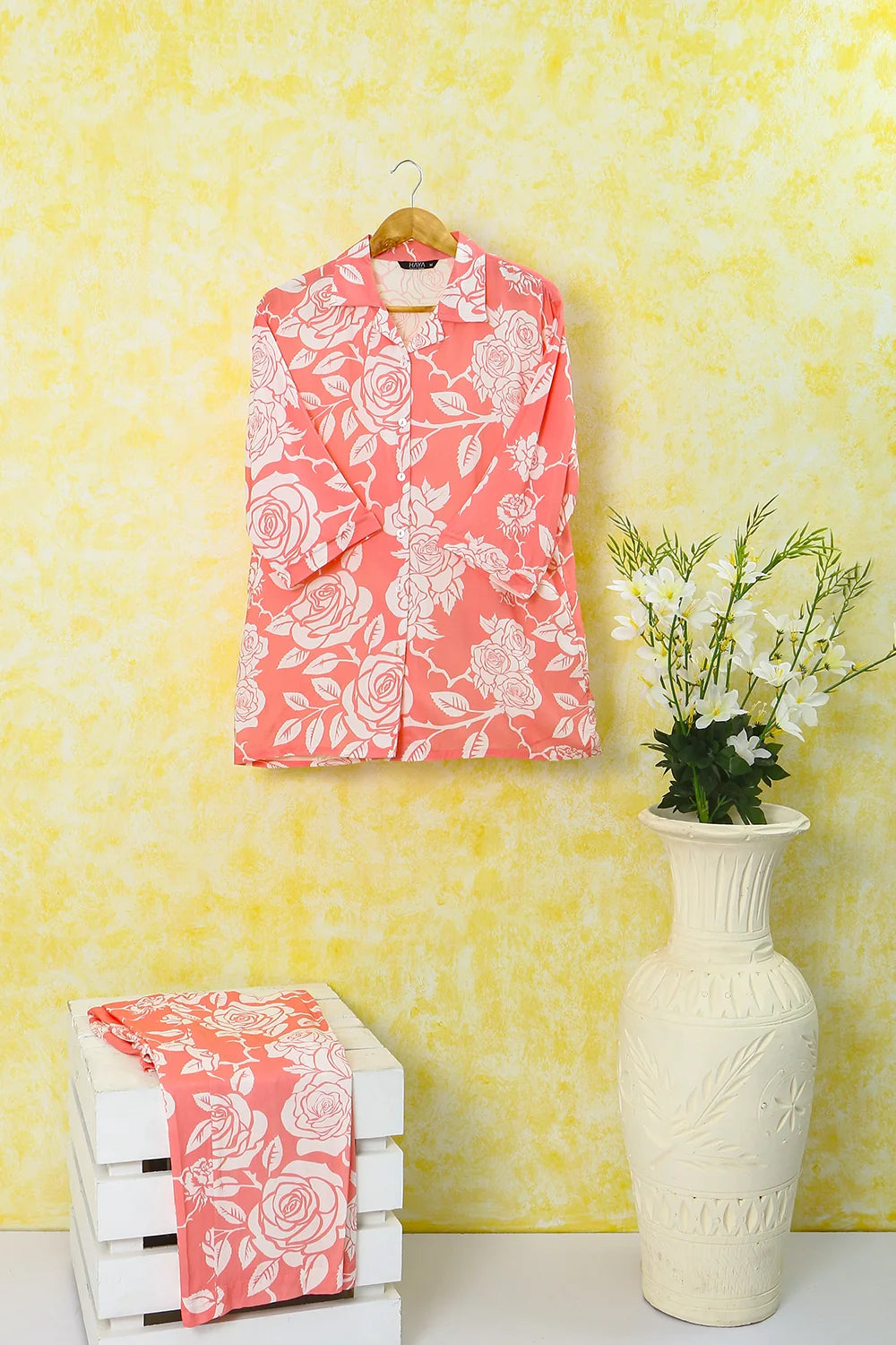 2 PIECE VISCOSE FUSION CO-ORD SUIT