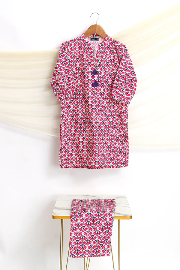 2 PIECE PRINTED LAWN SUIT