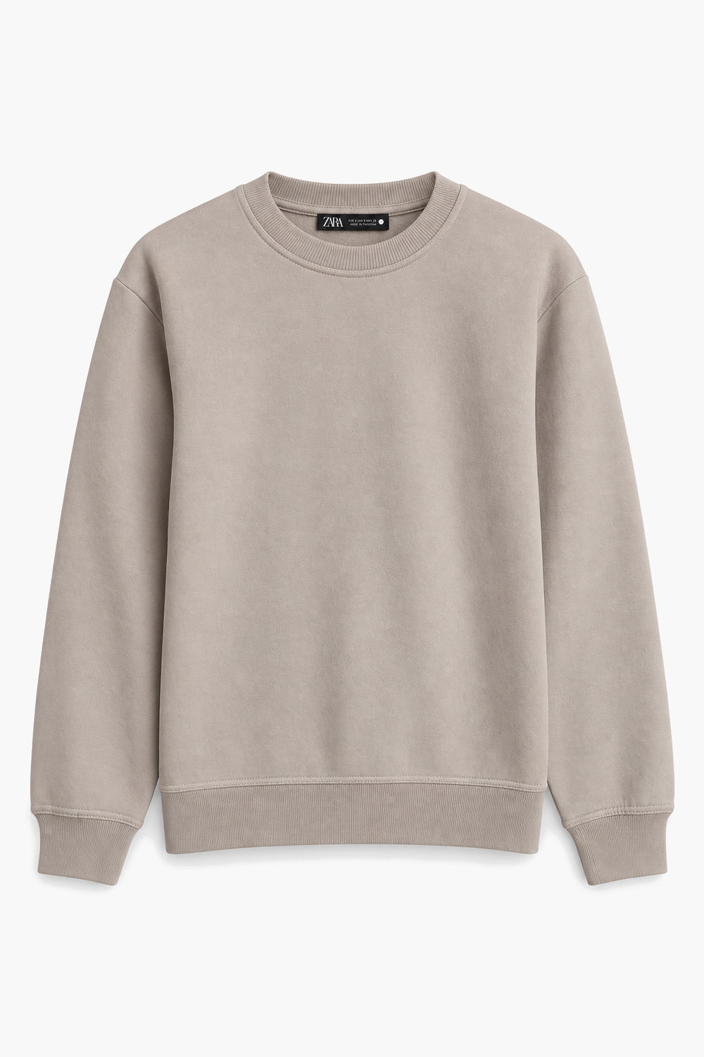 Women Branded Fleece Sweatshirt - Camel
