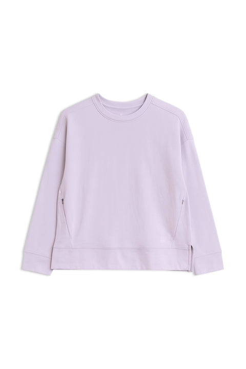 Women Branded Sweatshirt - Lavender