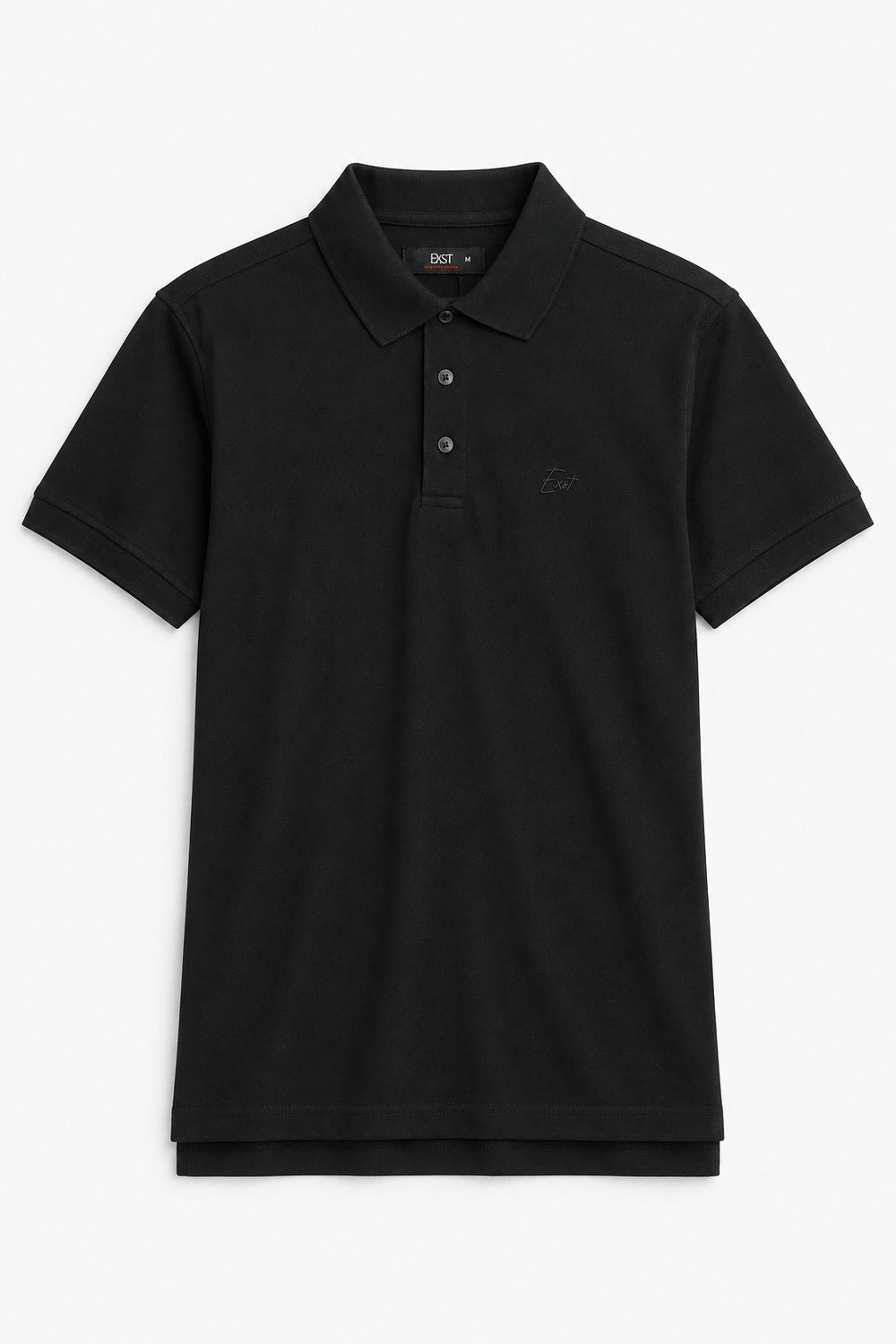 Solid Collar Polo Shirt