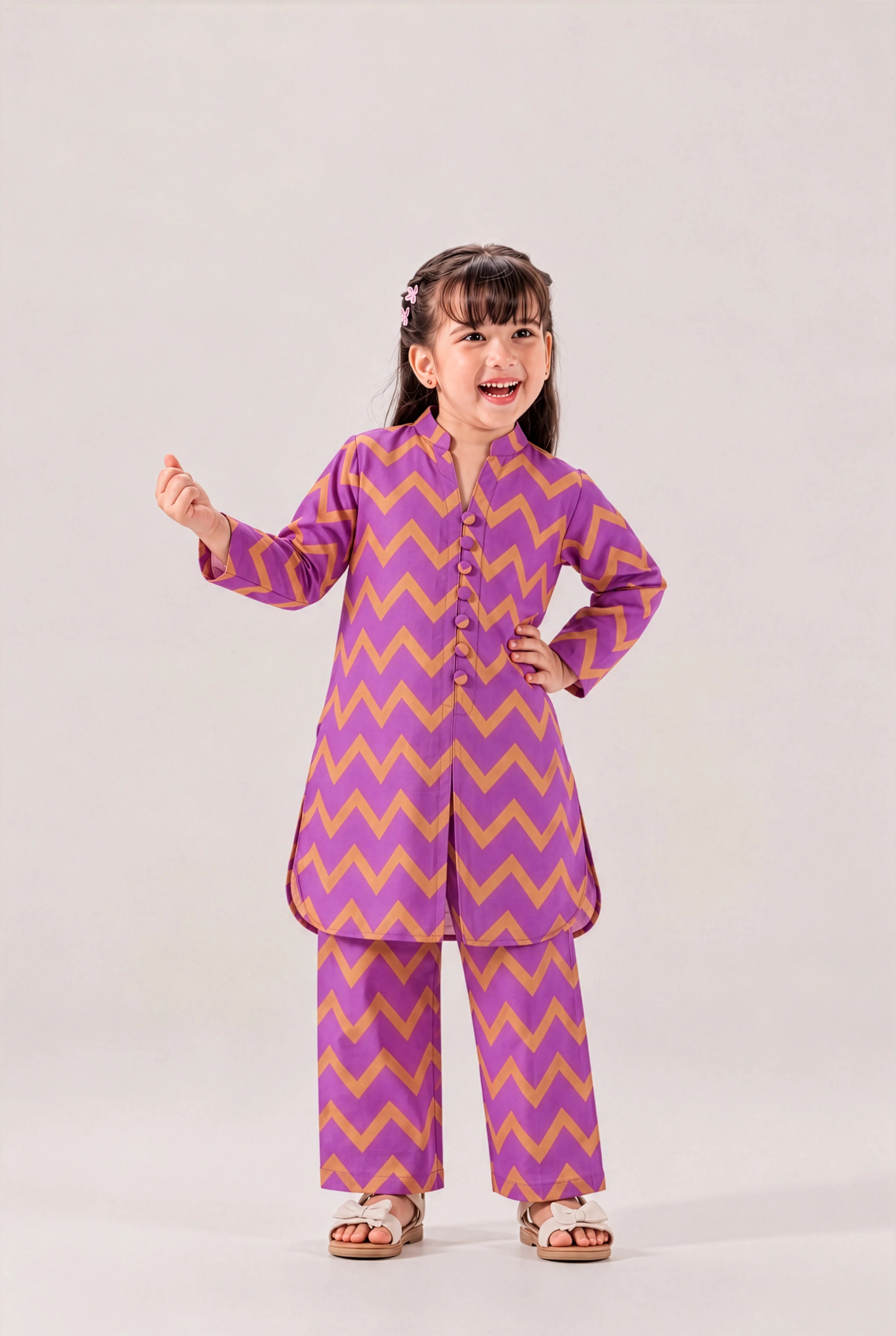 2 PIECE KHADDAR PRINTED SUIT