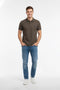 Men Branded Polo - Brown