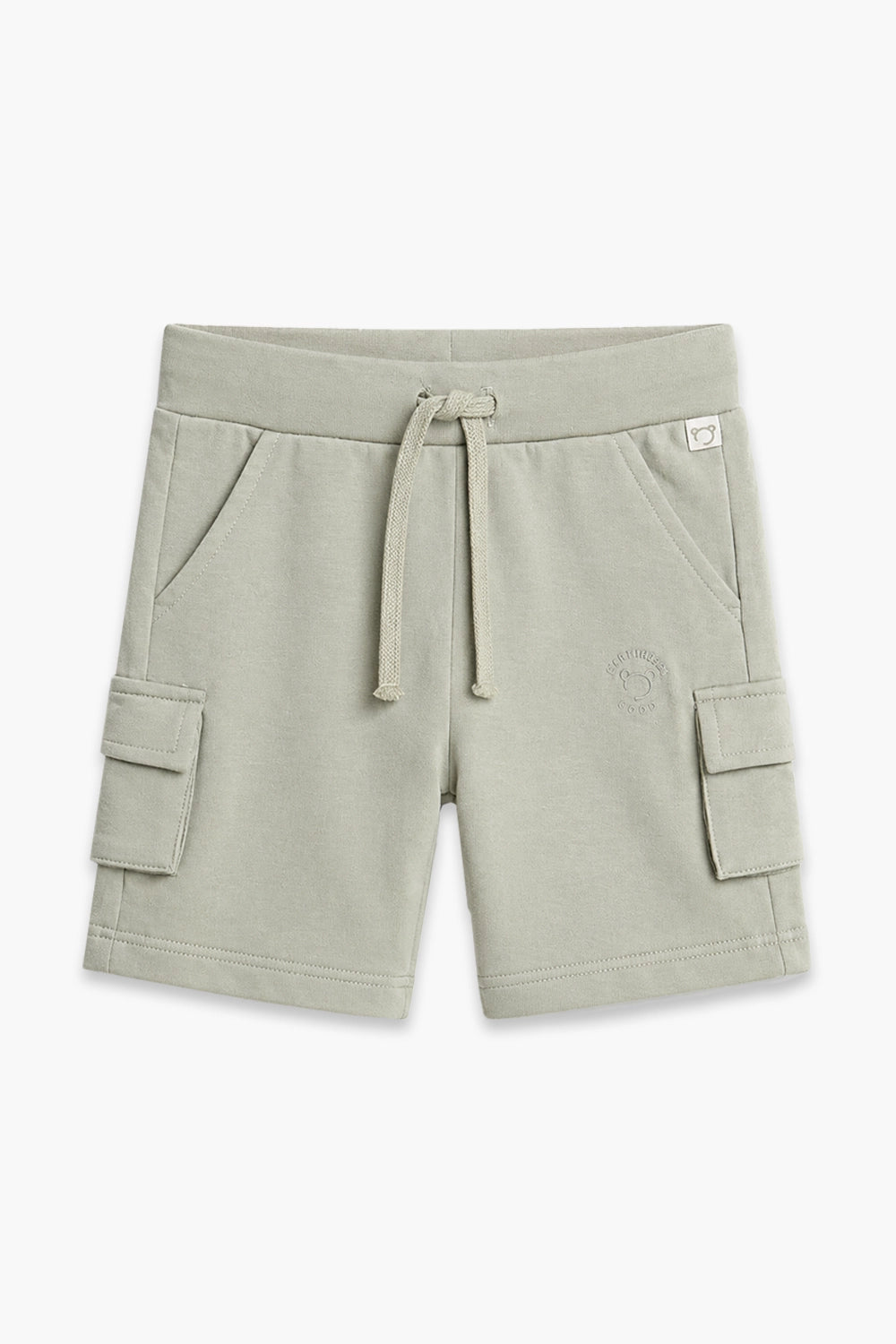 Boy Branded Cargo Short - L/Green