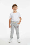 Boys Branded (zeeman) Fleece Trouser - Heather Grey