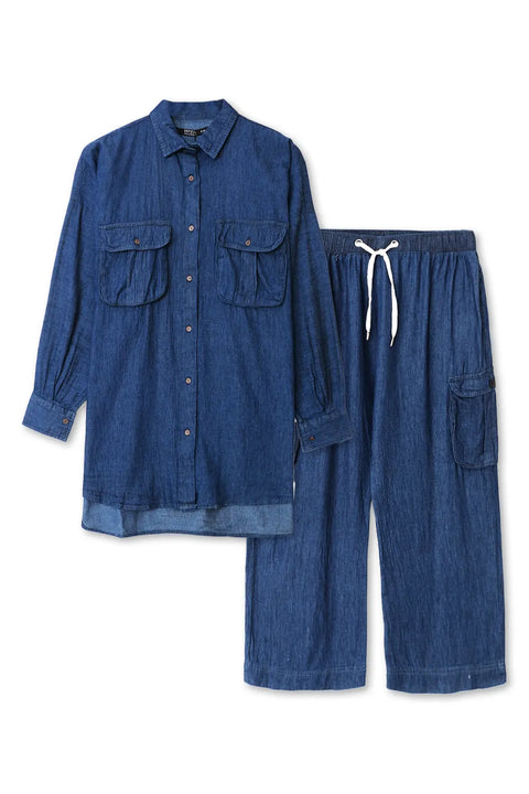 DENIM SUIT
