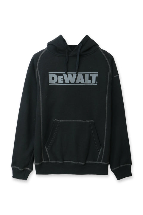 Men Branded Graphic Hoodie Sweatshirt - Black