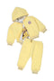Girls Graphic 3-Piece Suit 2050-A - Yellow