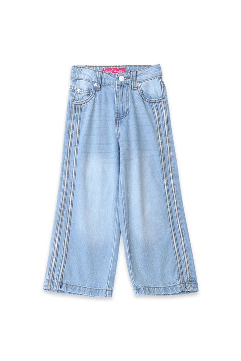 Denim Wide Leg Pant