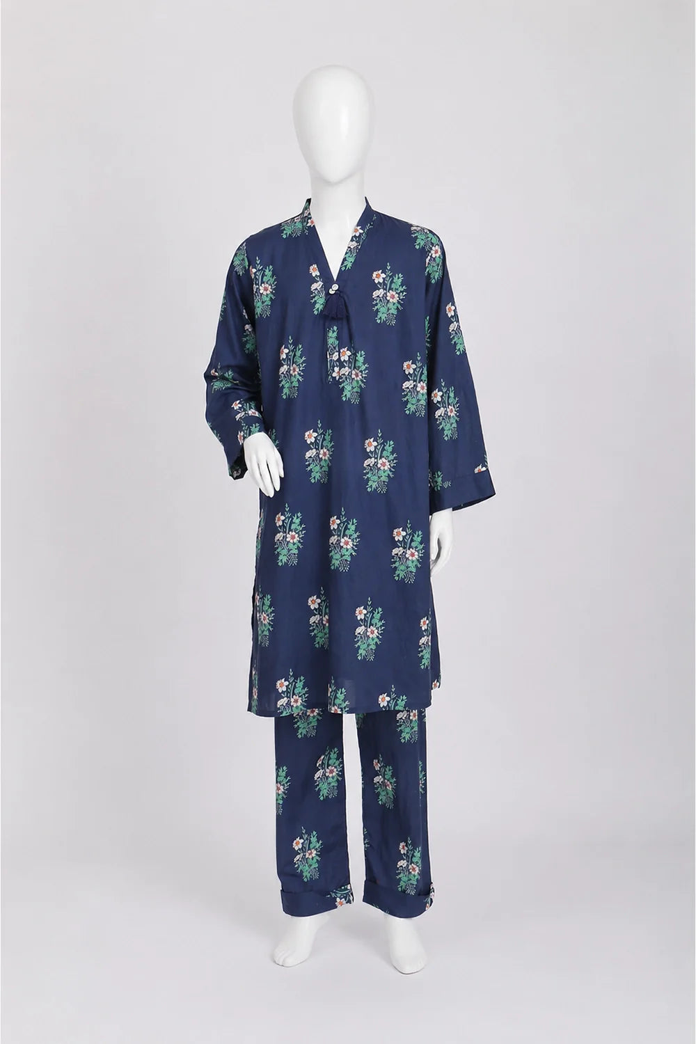 2 PIECE PRINTED LAWN SUIT