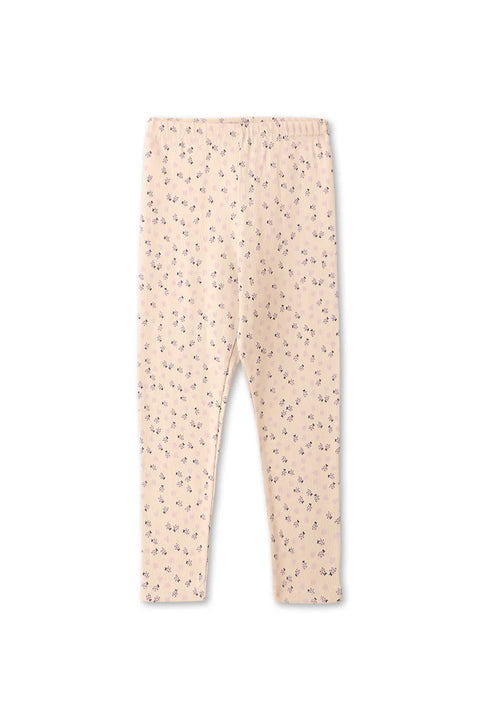 Girls Branded Graphic Legging - Beige