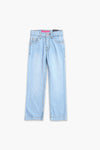 Denim Wide Leg Pant
