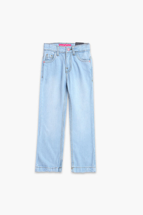 Denim Wide Leg Pant