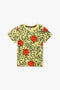 Boys Branded Graphic T-Shirt - Yellow