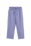 Men Checkered Nightwear Pajama - Blue