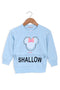 Girls Branded Graphic Sweatshirt 12461-2 - Blue