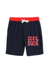 Boy Contrast Waist Short BS24-19 - Navy