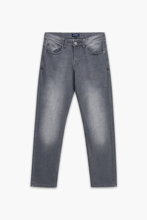 Men Branded Denim Jeans - Grey