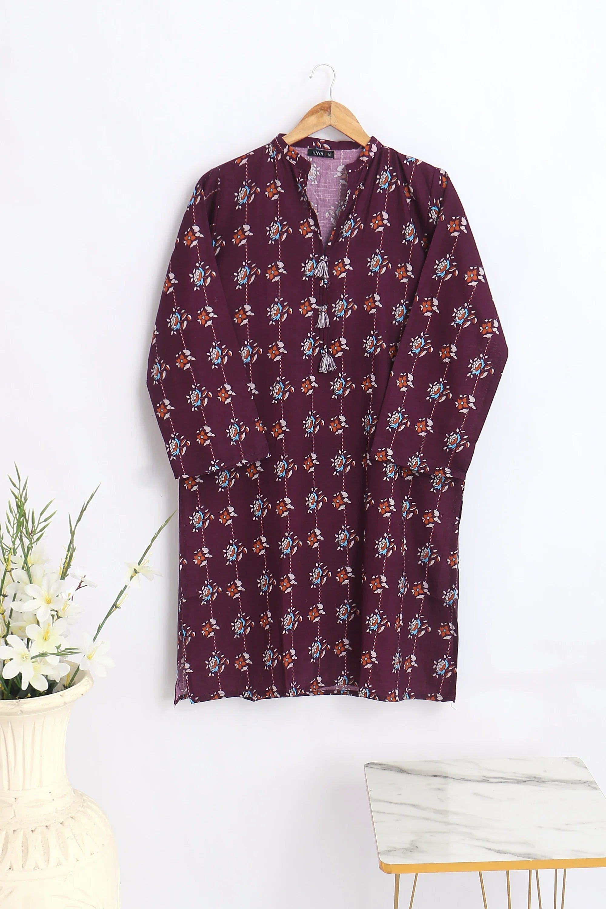 PRINTED KHADDAR SHIRT