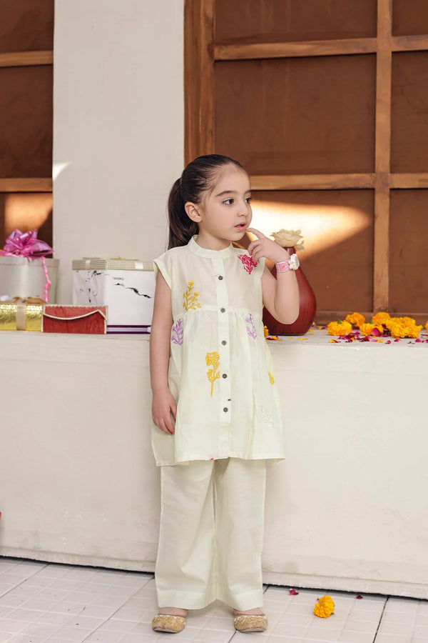 2 PIECE EMB LAWN SUIT