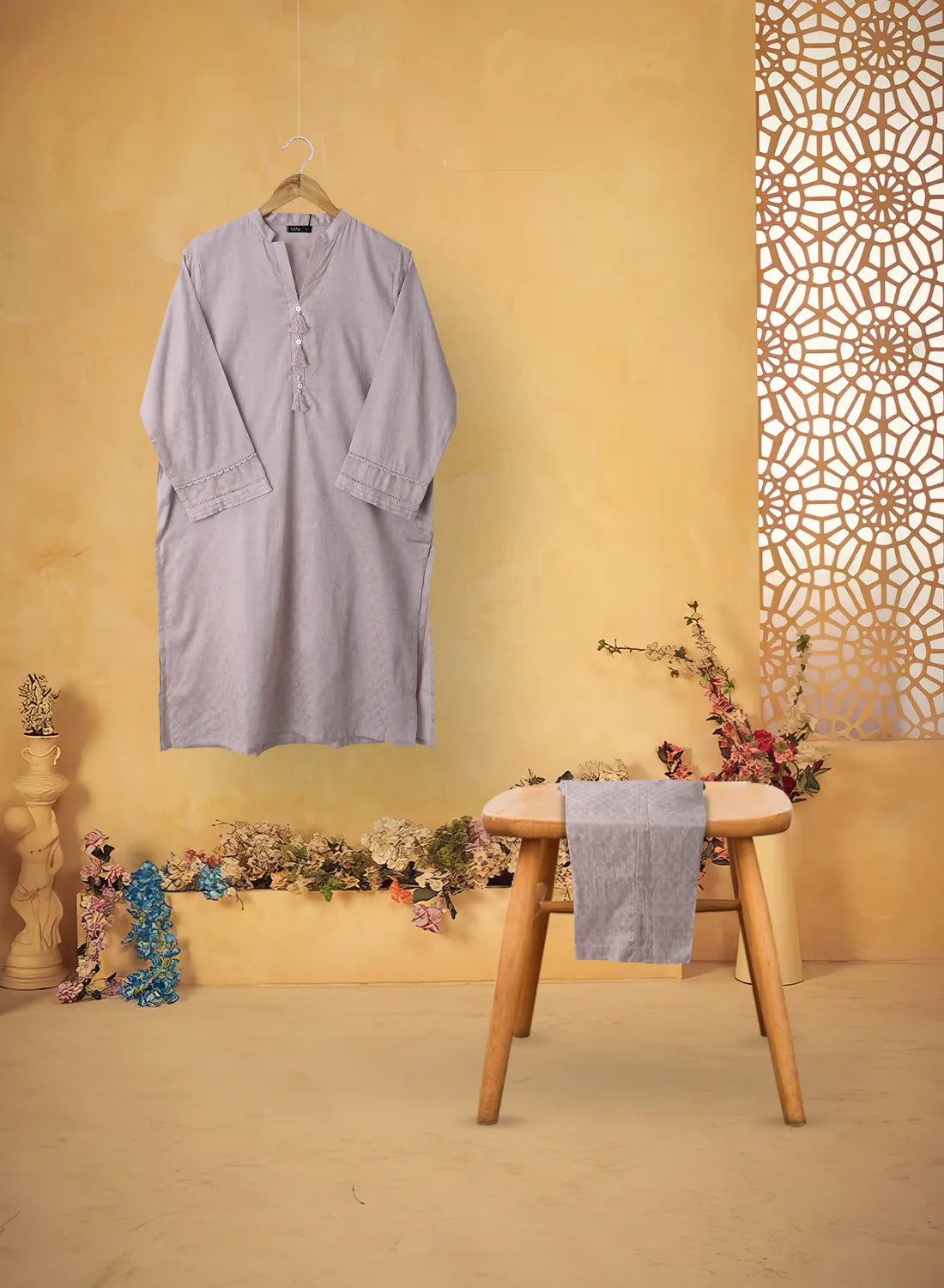 2 PIECE SOLID LAWN SUIT
