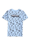 Boy Graphic T-Shirt BT24#52 - L/Blue